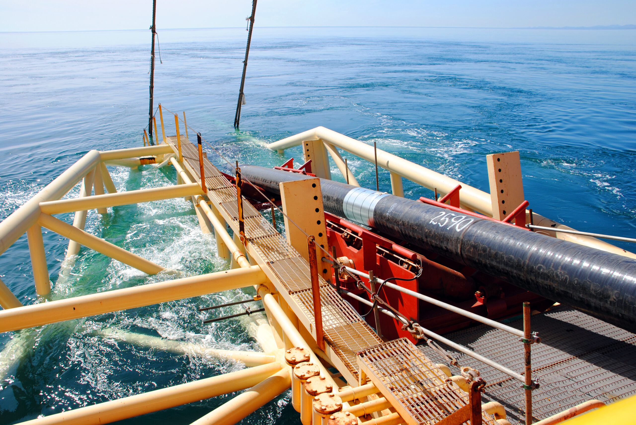 A challenging offshore pipelaying project · WD Close & Sons